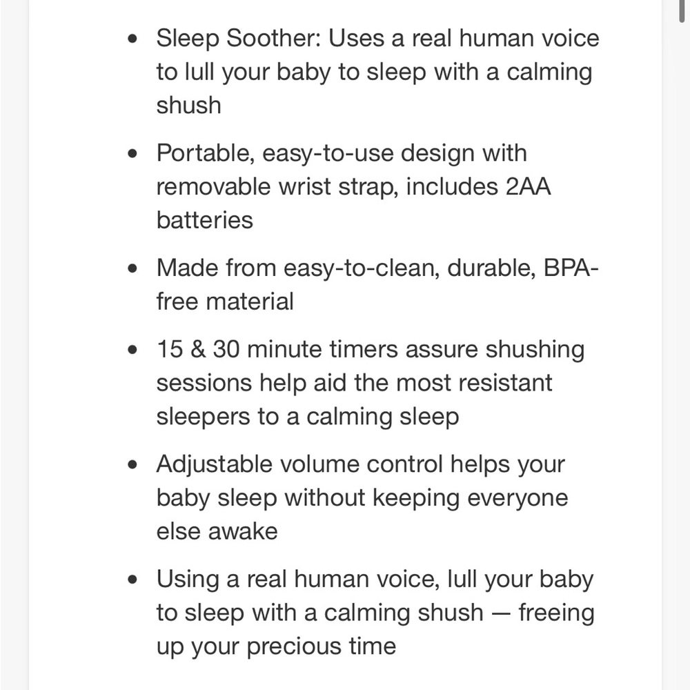Baby Shusher Sound Machine - Picture 5 of 6
